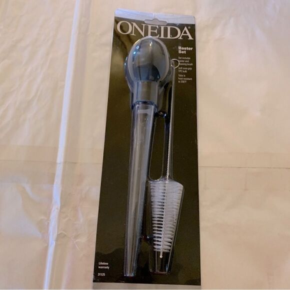 Oneida Turkey Baster w/ Cleaning Tool Set NWT - Picture 1 of 6